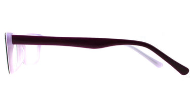 Women Insignia Eyeglasses: Addison -Black & Purple - SpecSMART Eye Clinic (Side View)